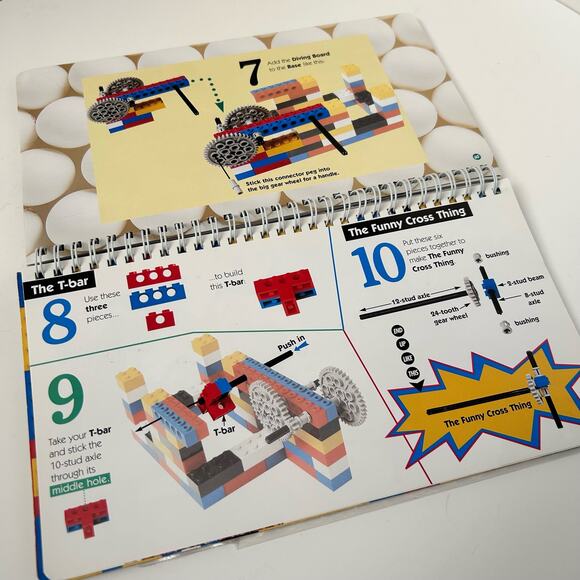 Klutz LEGO Crazy Action Contraptions Lego Inventions Book BOOK ONLY 1998 - Picture 4 of 5